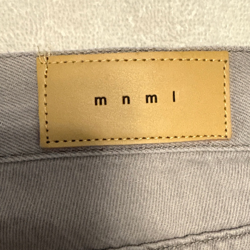 MNML Multicolor Straight Men's Jeans - Picture 3 of 6